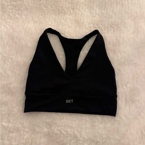 SET Active Black Bra